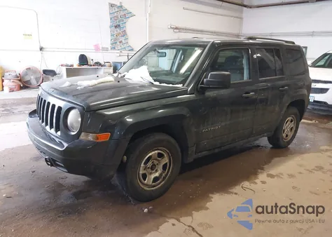 2014 Jeep Patriot Sport z USA, uszkodzony, nr VIN 1C4NJPBA3ED715159